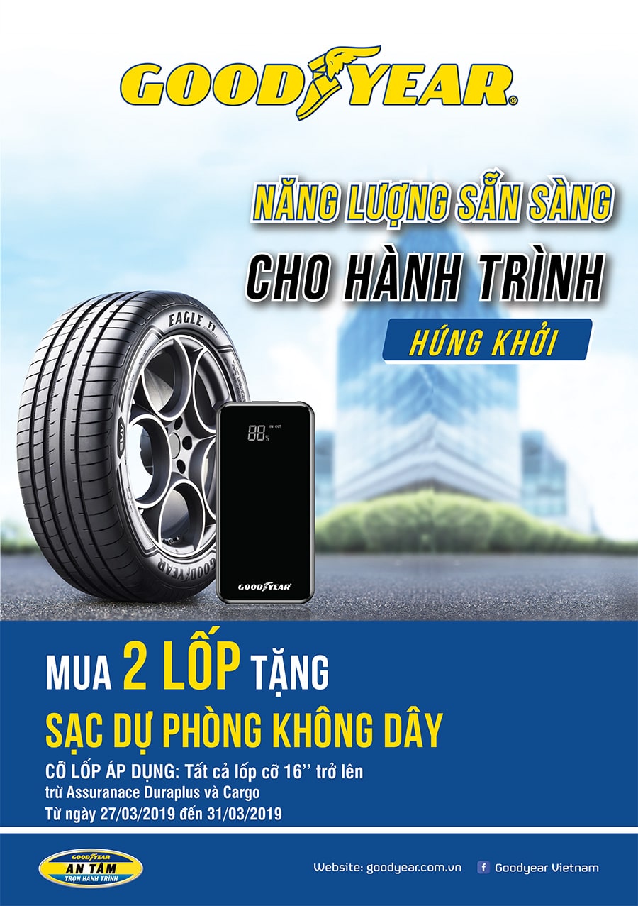 Năng lượng sẵn sàng cho hành trình hứng khởi
